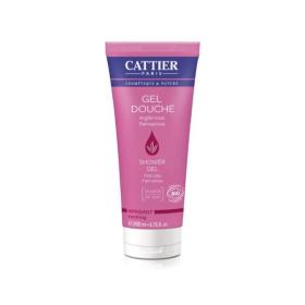 CATTIER Gel douche argile rose palmarosa bio 200ml