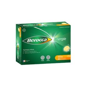 BAYER Berocca énergie goût orange 45 comprimés effervescents