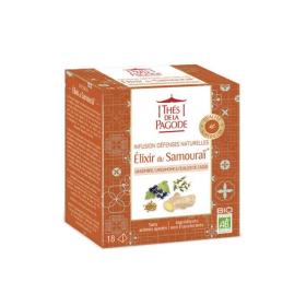 THÉS DE LA PAGODE Infusion elixir du samouraï bio 18 sachets