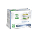 THÉS DE LA PAGODE Relaxaé thé vert grand cru anti-stress bio 18 sachets