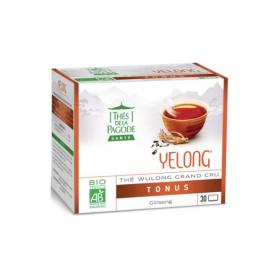 THÉS DE LA PAGODE Yelong thé wulong grand cru tonus bio 30 sachets