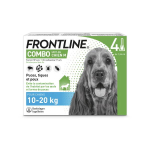FRONTLINE Combo chiens 10-20kg 4 pipettes
