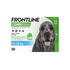 FRONTLINE Combo chiens 10-20kg 6 pipettes