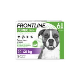 FRONTLINE Combo chiens 20-40kg 6 pipettes