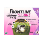FRONTLINE Tri-act chiens 2-5kg 3 pipettes