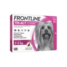 FRONTLINE Tri-act chiens 2-5kg 6 pipettes