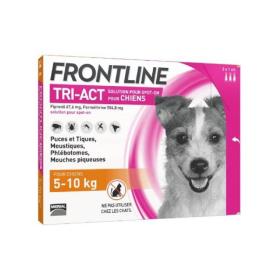 FRONTLINE Tri-act chiens 5-10kg 3 pipettes