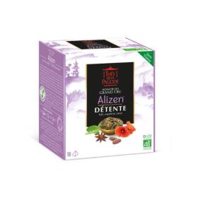 THÉS DE LA PAGODE Honeybush grand cru alizen détente bio 18 sachets