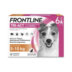 FRONTLINE Tri-act chiens 5-10kg 6 pipettes