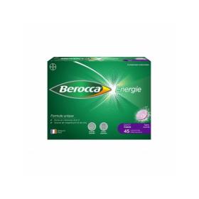 BAYER Berocca énergie goût cassis 45 comprimés effervescents