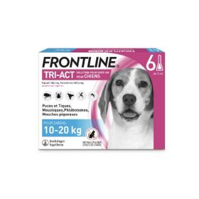 FRONTLINE Tri-act chiens 10-20kg 6 pipettes