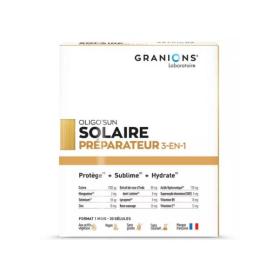 GRANIONS Oligo'Sun 1 mois solaire préparateur 3 en 1 30 gélules