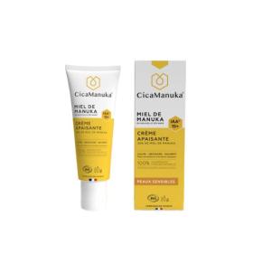 CICAMANUKA Miel de Manuka IAA 15+ crème apaisante bio 40ml