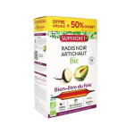 SUPER DIET Radis noir artichaut bio 20 ampoules + 10 ampoules offertes