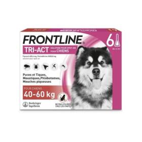 FRONTLINE Tri-act chiens 40-60 kg 6 pipettes