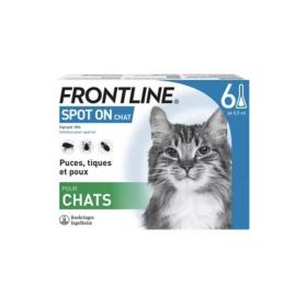 FRONTLINE Spot-on chats 6 pipettes