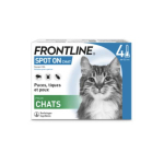 FRONTLINE Spot-on chats 4 pipettes