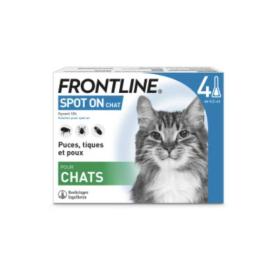 FRONTLINE Spot-on chats 4 pipettes