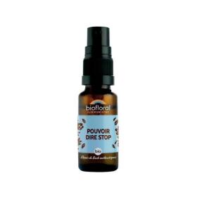 BIOFLORAL Spray pouvoir dire stop bio 20ml