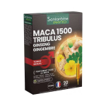 SANTAROME Phyto maca 1500 tribulus ginseng gingembre 20 ampoules