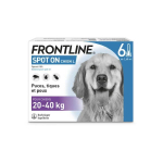 FRONTLINE Spot-on chiens 20-40kg 6 pipettes