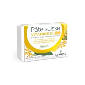 LEHNING Pâte suisse vitamine D3 40 gommes