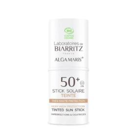 LABORATOIRES DE BIARRITZ Alga Maris stick solaire teinté SPF 50+ bio 9ml