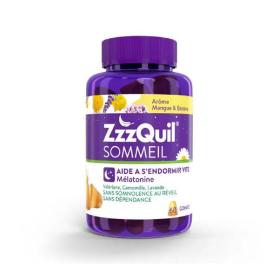 PROCTER & GAMBLE ZzzQuil sommeil mangue banane 60 gommes