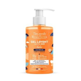 BEAUTERRA Gel lavant bio bébé non parfumé 250ml