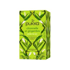 PUKKA Citronnelle et gingembre bio 20 sachets