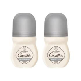 CAVAILLÈS Déodorant intense LP transpiration excessive 48H roll-on lot 2x40ml