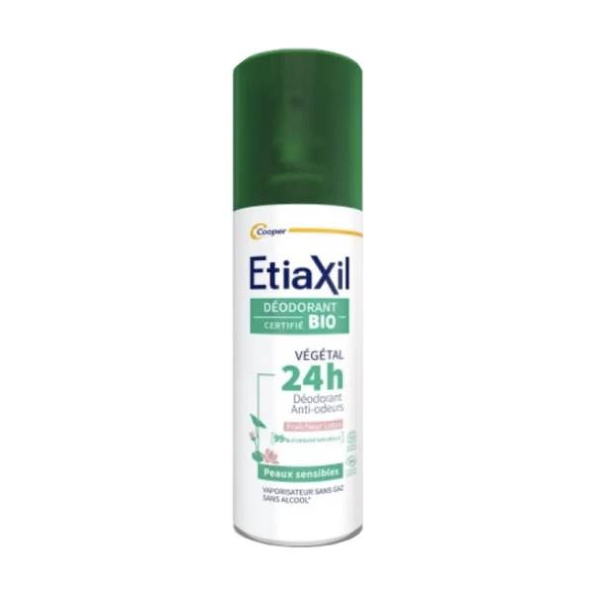 ETIAXIL Déodorant végétal 24h bio 100ml Parapharmacie Pharmarket