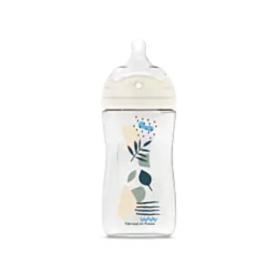 DODIE Biberon anti-colique tétine perforée 6 mois et + bleu 330ml