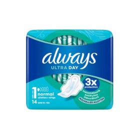 ALWAYS Ultra day 14 serviettes hygiéniques taille 1