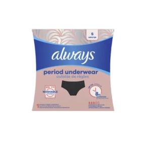 ALWAYS Culotte menstruelle hipster noir taille S