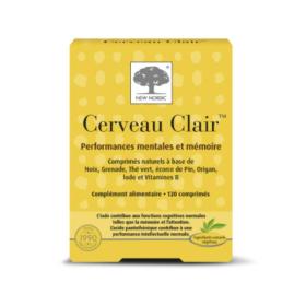 NEW NORDIC Cerveau clair 120 comprimés