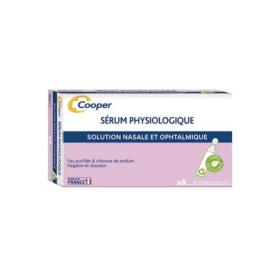 COOPER Sérum physiologique 20 unidoses 5ml