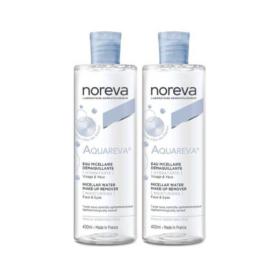 NOREVA Aquareva eau micellaire démaquillante hydratante lot 2x400ml