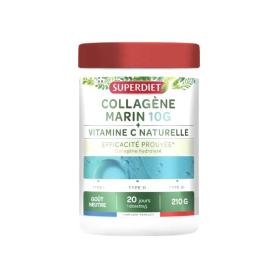 SUPER DIET Collagène marin 10g + vitamine C naturelle goût neutre 210g