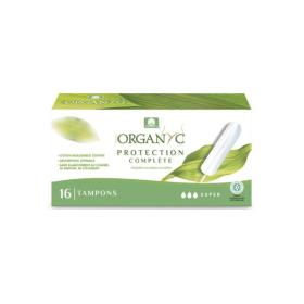 ORGANYC Protection complète 16 tampons super sans applicateur