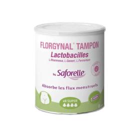 SAFORELLE Florgynal 8 tampons super lactobacilles