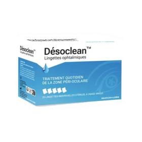 BAUSCH + LOMB Désoclean 20 lingettes ophtalmiques