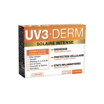 LES 3 CHÊNES UV3 derm solaire intense 30 comprimés