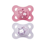 MAM 2 sucettes original nature chat, chouette et hibou 2-6 mois