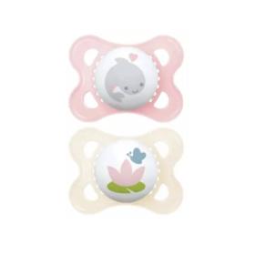 MAM 2 sucettes original animaux dauphin et fleur 2-6 mois