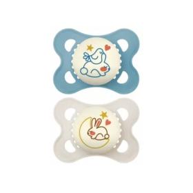 MAM 2 sucettes original nuit lapin 2-6 mois