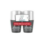 VICHY Homme déodorant anti-transpirant 72h lot 2x50ml