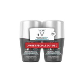 VICHY Homme déodorant anti-transpirant 72h lot 2x50ml