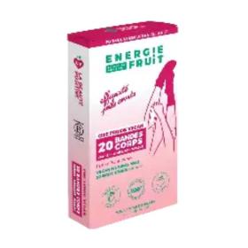 ENERGIE FRUIT 20 bandes corps cire froide vegan