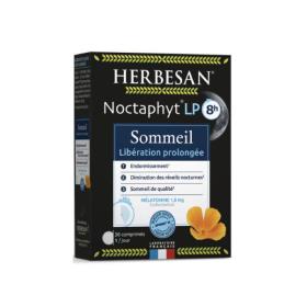 HERBESAN Noctaphyt LP 8h sommeil libération prolongée 30 comprimés